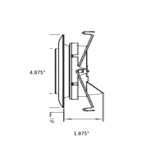 Westgate RDL4-ADJ 4" 10W LED Adjustable Baffle Recessed Trim