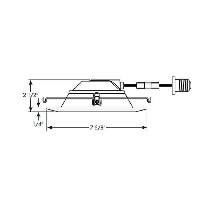 Westgate RDL6-ADJ 6" 12W LED Adjustable Recessed Retrofit, 5000K