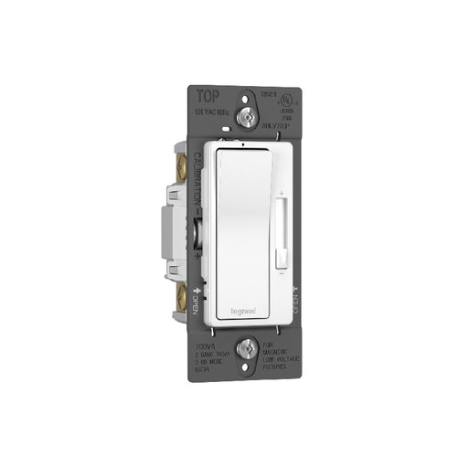 Wattstopper RHLV703P radiant 120V, 700VA, Magnetic Low-Voltage Single Pole/3-Way Dimmer - White