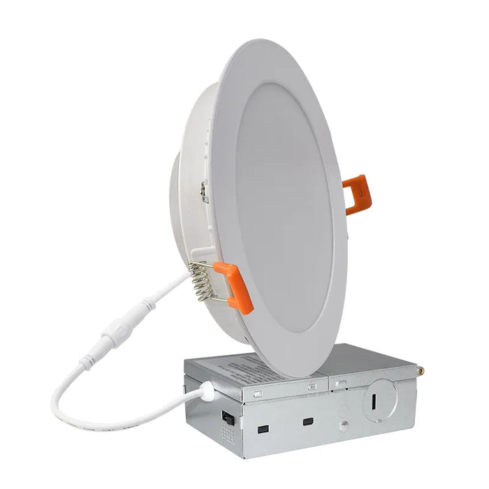 Westgate TC-RSL6 6" LED Smart App or Remote Compatible Ultra Slim Canless Recessed Lights, RGBW