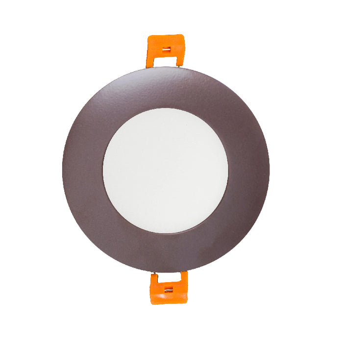 Westgate RSL4 4" 9W LED Ultra Slim Recessed Light, 5CCT Selectable