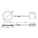 Westgate RSL6 6" LED Slim Recessed Light, 3000K