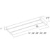 Rayon RULB11 11" 6W LED Under Cabinet, 5CCT Selectable, 120V