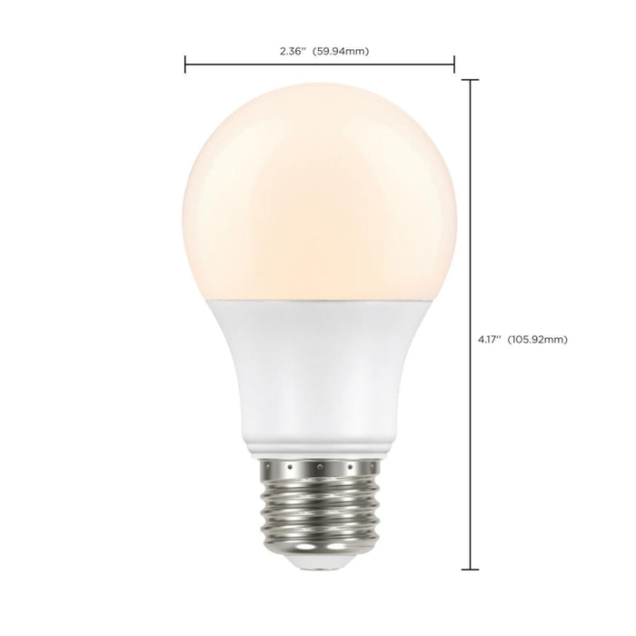 Satco S11429 8.5W A19 LED Bulb, E26 Base, 2700K, 12-Pack