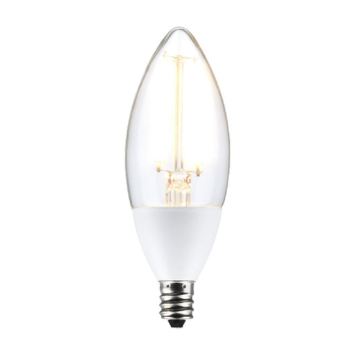 Satco S11477 5W B11 LED Bulb, E12 Base, 2700K, 12-Pack