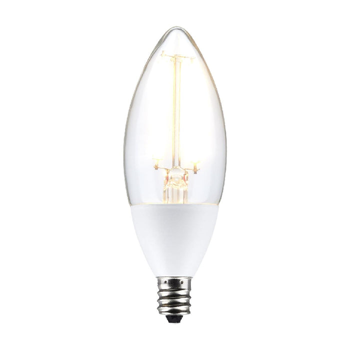 Satco S11478 5W B11 LED Bulb, E12 Base, 5000K, 12-Pack