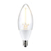 Satco S11477 5W B11 LED Bulb, E12 Base, 2700K, 12-Pack