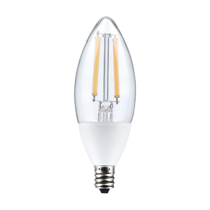 Satco S11478 5W B11 LED Bulb, E12 Base, 5000K, 12-Pack