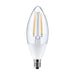 Satco S11477 5W B11 LED Bulb, E12 Base, 2700K, 12-Pack