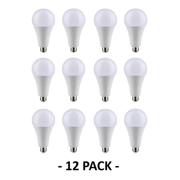 Satco S11480 36W PS30 LED Bulb, E26 Medium Base, 2700K, 12-Pack