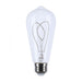 Satco S11527 6W ST19 LED Filament Bulb, E26 Base, 2700K