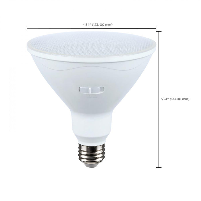 Satco S11592 25W PAR38 LED Bulb, E26 Base, 2CCT Selectable