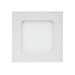 Satco S11612 6" 12W LED Square Edge-lit Direct Wire Downlight, 3000K