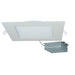 Satco S11617 8" 24W LED Square Edge-lit Direct Wire Downlight, 5000K