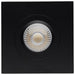 Satco S11621R1 4" 12W LED Square Direct Wire Downlight, CCT Selectable-Black