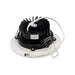 Satco 3.5" 12W LED Round Direct Wire Downlight Gimbaled, CCT Selectable - White