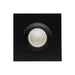 Satco 3.5" 12W LED Square Direct Wire Downlight Gimbaled, CCT Selectable