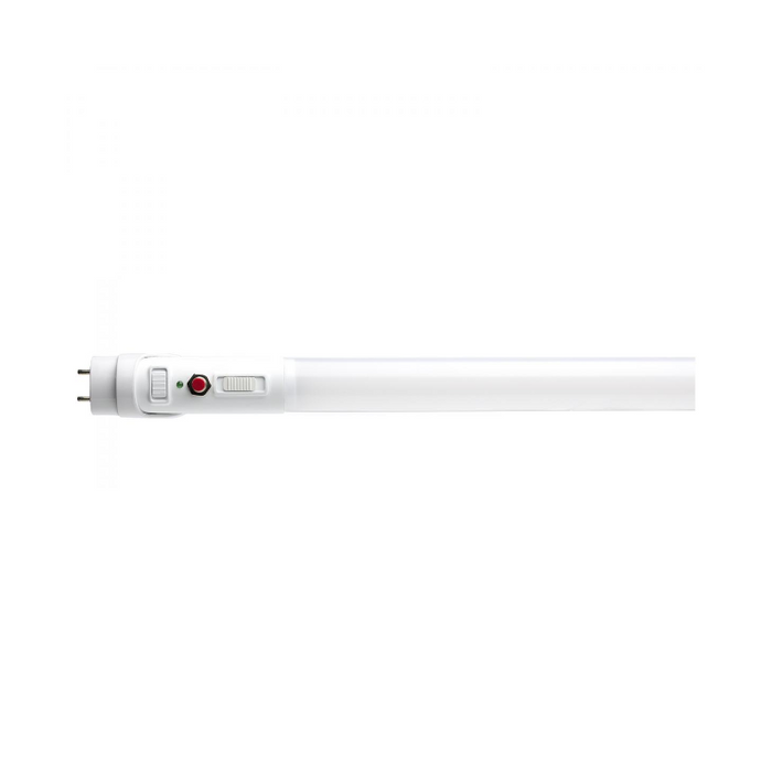 Satco S11730 15W 48"  LED T8 Lamp, G13 Medium Bi Pin Base, CCT Selectable Emergency Backup, 120-277V