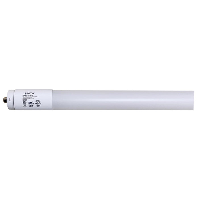 Satco S11750 4-ft 14W LED T8 Lamp, Fa8 Single Pin Base, CCT Selectable, 10-Pack