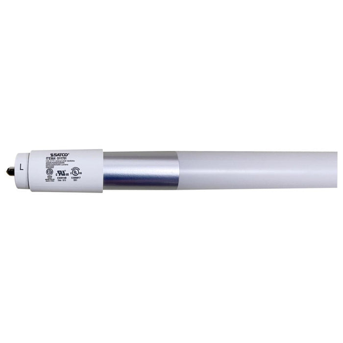 Satco S11751 24W LED T8 Lamp, Fa8 Single Pin Base, CCT Selectable, 10-Pack