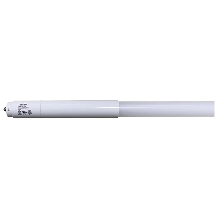 Satco S11752 8-ft 38W LED T8 Lamp, Fa8 Single Pin Base, CCT Selectable, 10-Pack