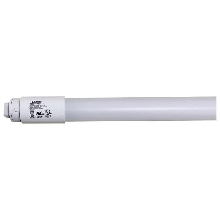 Satco S11753 4-ft 18W LED T8 Lamp, R17d Base, CCT Selectable, 10-Pack