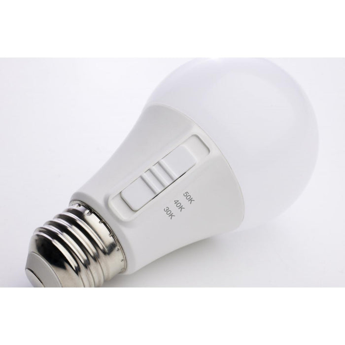 Satco S11771 9W A19 LED Bulb, E26 Medium Base, CCT Selectable, 24-Pack