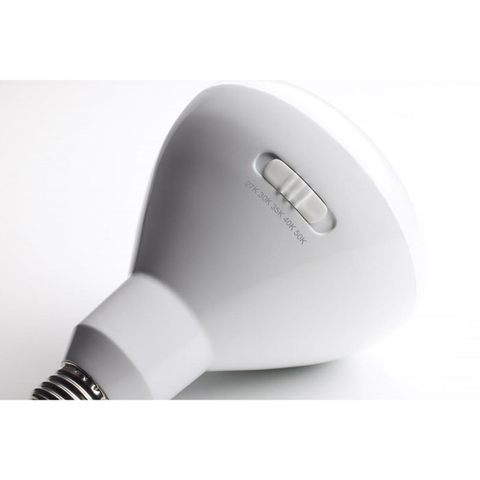 Satco S11781 13W BR40 LED Bulb, E26 Base, CCT Selectable, 4-Pack