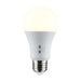 Satco S11793 14W A19 LED Bulb, E26 Medium Base, CCT Selectable, 12-Pack