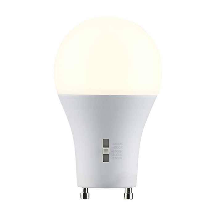 Satco S11796 14W A19 LED Bulb, Bi Pin GU24 Base, CCT Selectable, 12-Pack