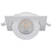 Satco 4" 9W LED Square Direct Wire Downlight, 5CCT Selectable