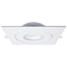 Satco 6" 15W LED Square Direct Wire Downlight, 5CCT Selectable