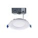 Satco S11870 4" 12W LED Low Profile Regress Baffle Downlight, CCT Selectable