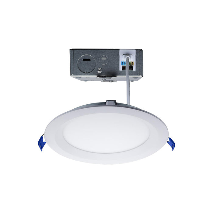 Satco S11872 6" 15W LED Low Profile Regress Baffle Downlight, CCT Selectable