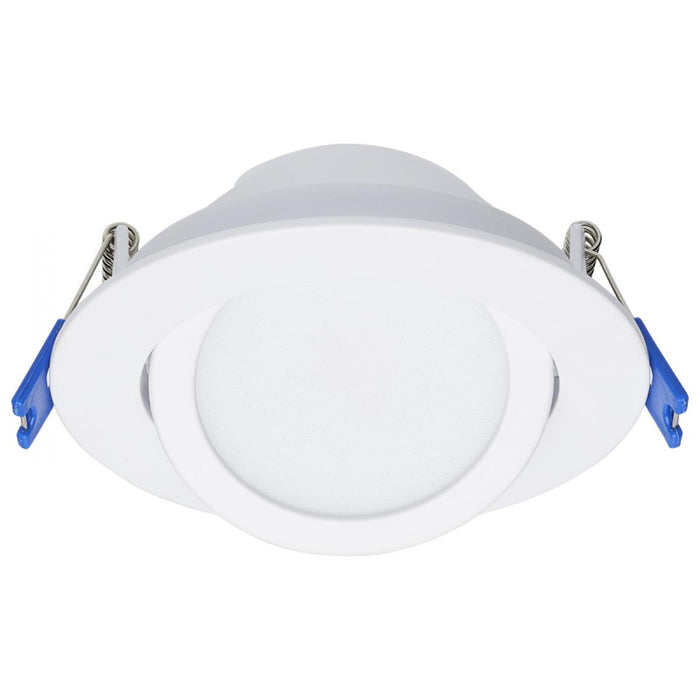 Satco S11878 4" 11W LED Directional Low-Profile Downlight, CCT Selectable