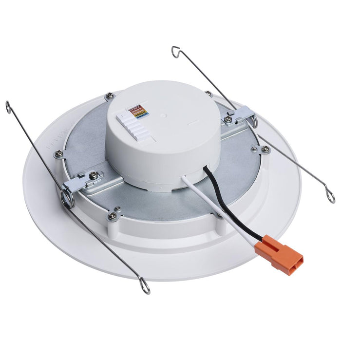 Satco S11892 6" 9.5W LED Downlight, Flat Wafer Lens,  CCT Selectable
