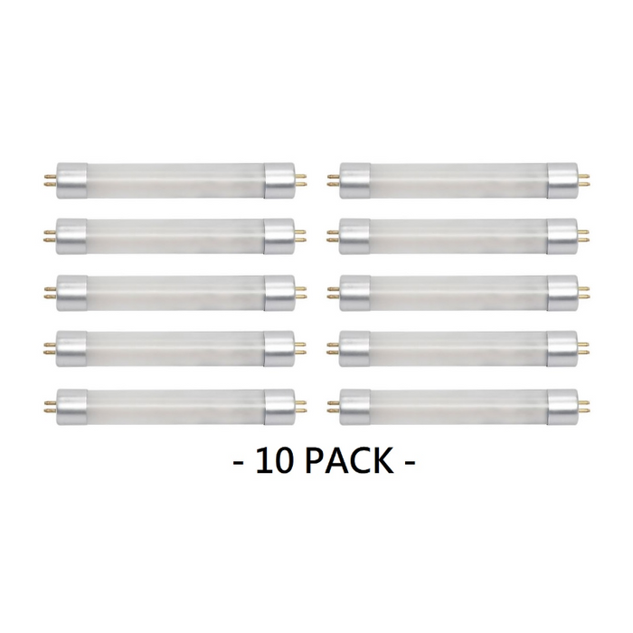 Satco S11900 2W 6" T5 LED Linear Bulb, 4000K, 10-Pack