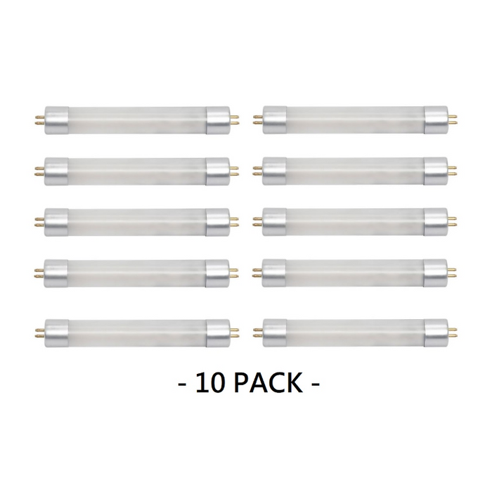Satco S11901 2W 6" T5 LED Linear Bulb, 6500K, 10-Pack
