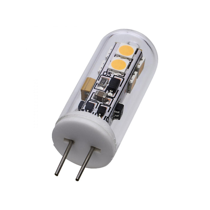 Satco S12310 2W T4 LED Bulb, G4 Base, 3000K