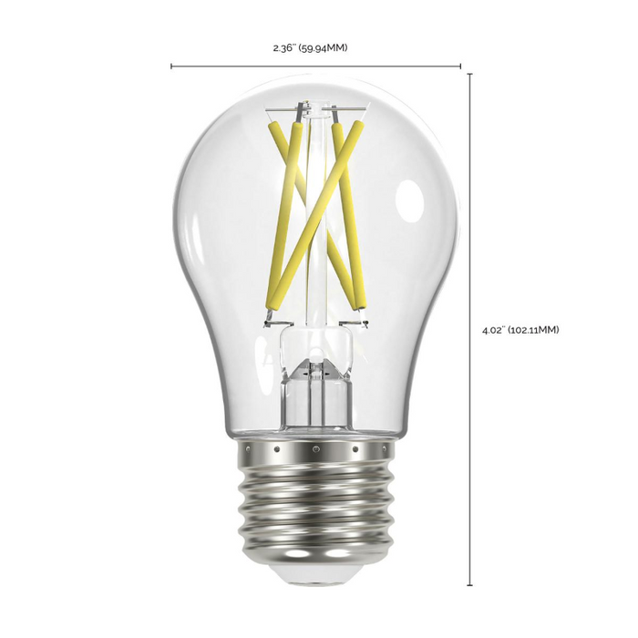 Satco S12436 10.5W A19 LED Bulb, E26 Base, 2700K, 3-Pack(12 Units)