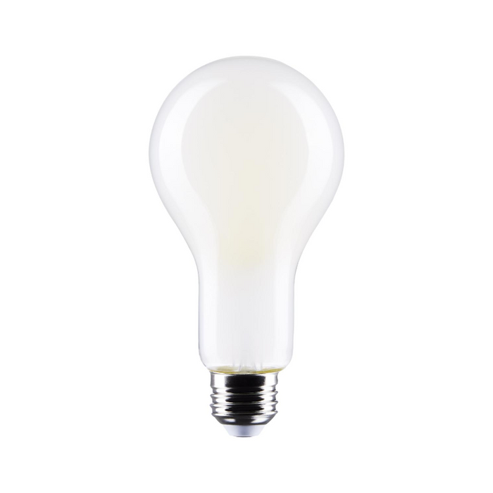 Satco S12450 21W A23 LED Bulb, E26 Medium Base, 3000K