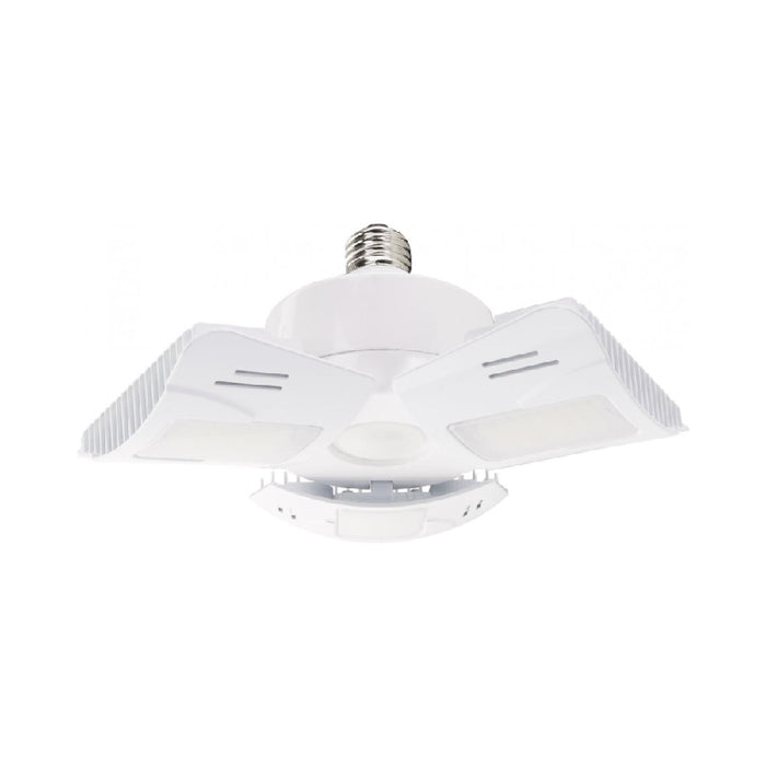 Satco S13118 60W LED Utility Light, Corncob; 4000K; Medium Base; 100-277V; Adjustable Beam Angle