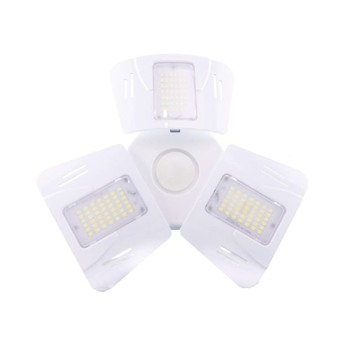 Satco S13118 60W LED Utility Light, Corncob; 4000K; Medium Base; 100-277V; Adjustable Beam Angle