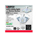 Satco S13119 60W LED Utility Light, Corncob; 4000K; Medium Base; 100-277V; Adjustable Beam Angle; Clear