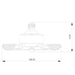 Satco S13119 60W LED Utility Light, Corncob; 4000K; Medium Base; 100-277V; Adjustable Beam Angle; Clear