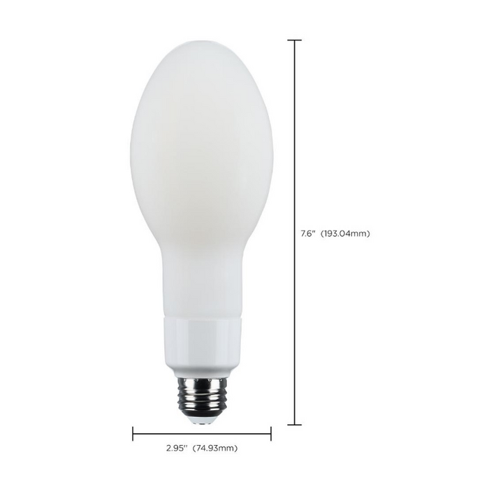 Satco S13185 24W LED HID, ED23.5, 5000K, E26 Base, 120-277V, Type-B