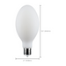 Satco S13194 62W LED HID, ED37, 5000K, EX39 Base, 120-277V, Type-B