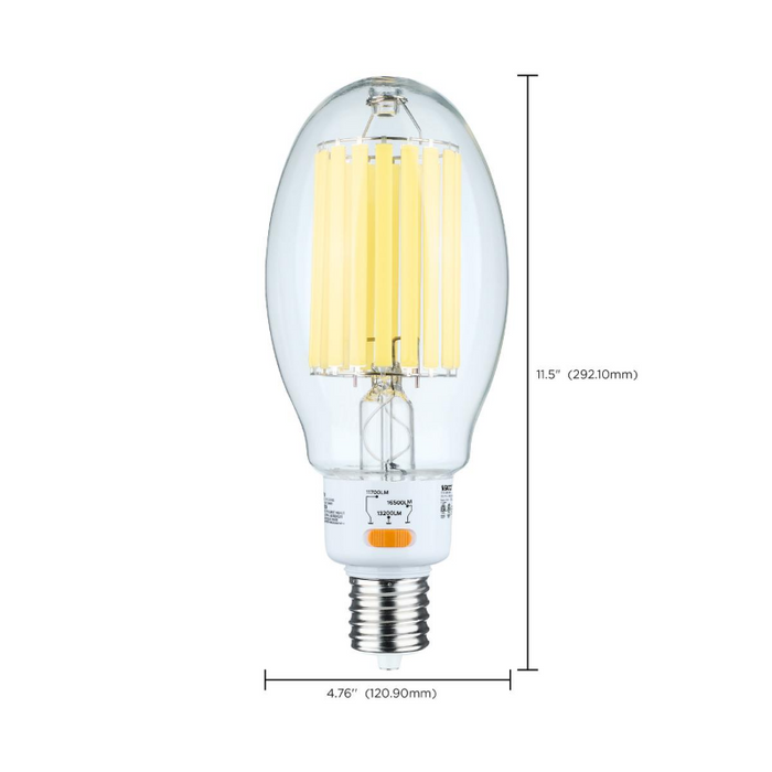 Satco S13197 60W/68W/85W LED HID, ED37, 5000K, EX39 Base, 120-277V, Type-B