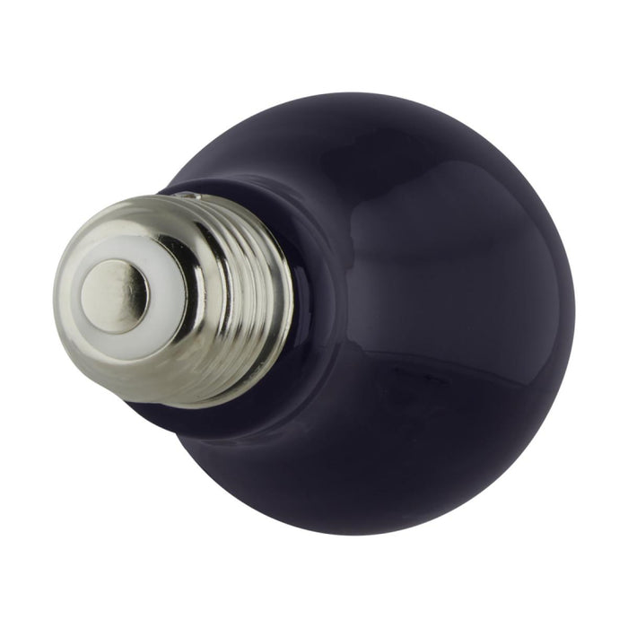 Satco S14990 6.5W A19 LED Bulb, E26 Base, Black