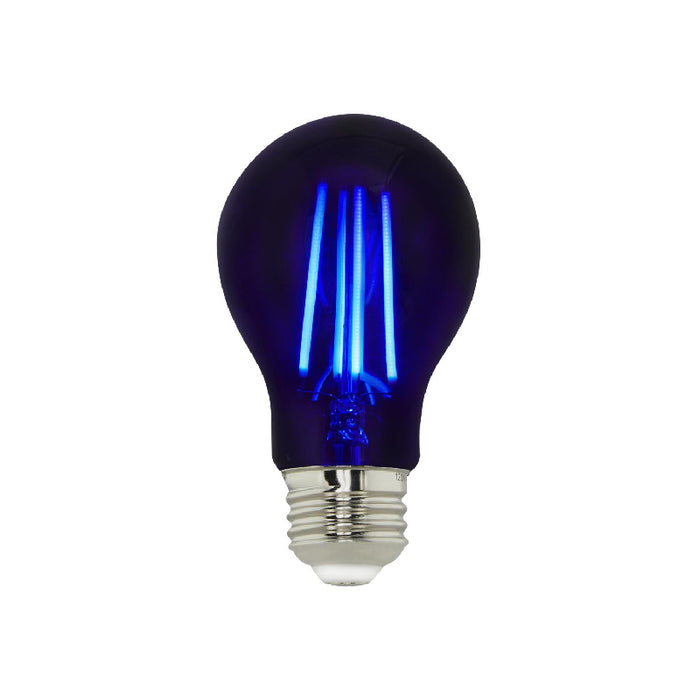 Satco S14990 6.5W A19 LED Bulb, E26 Base, Black